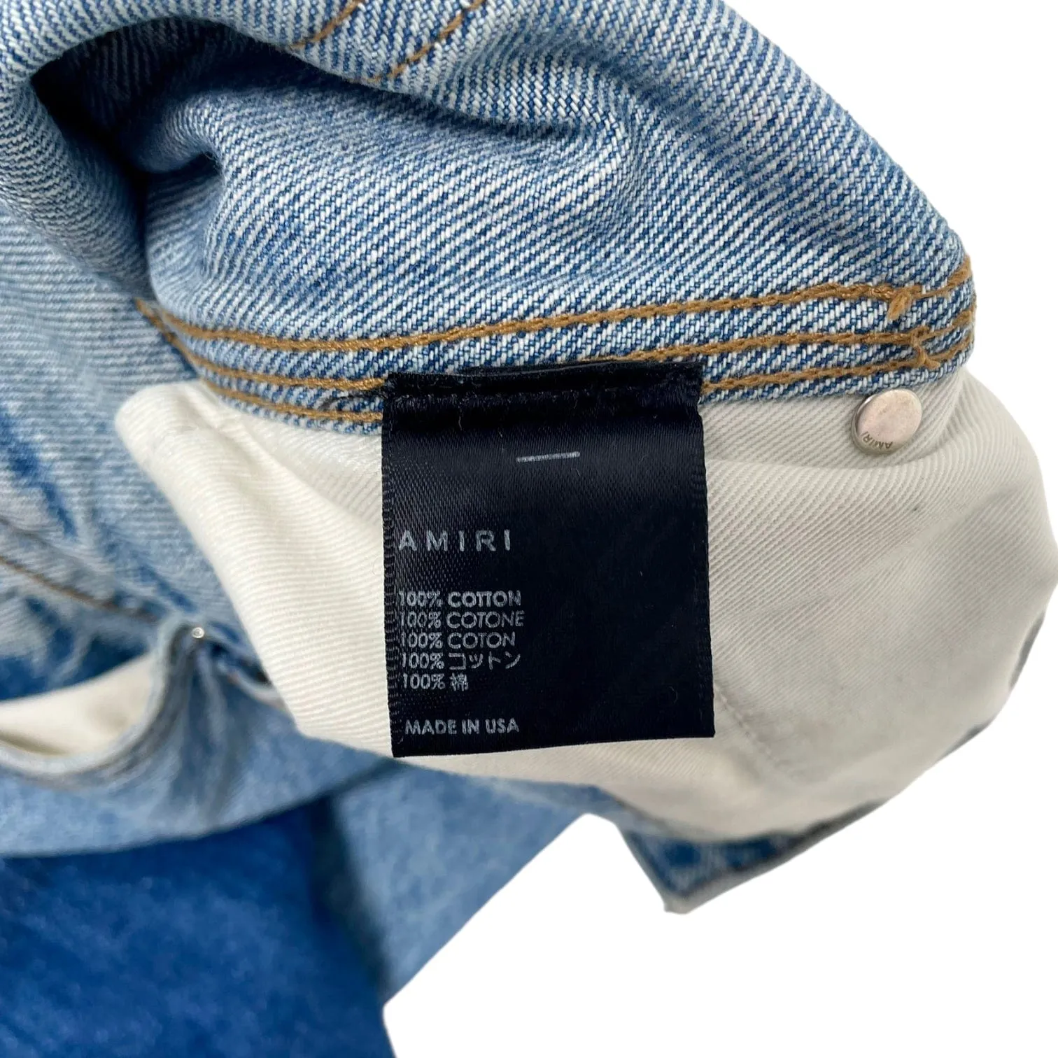 Amiri Carpenter Jeans Classic Indigo (W) Pre-Owned