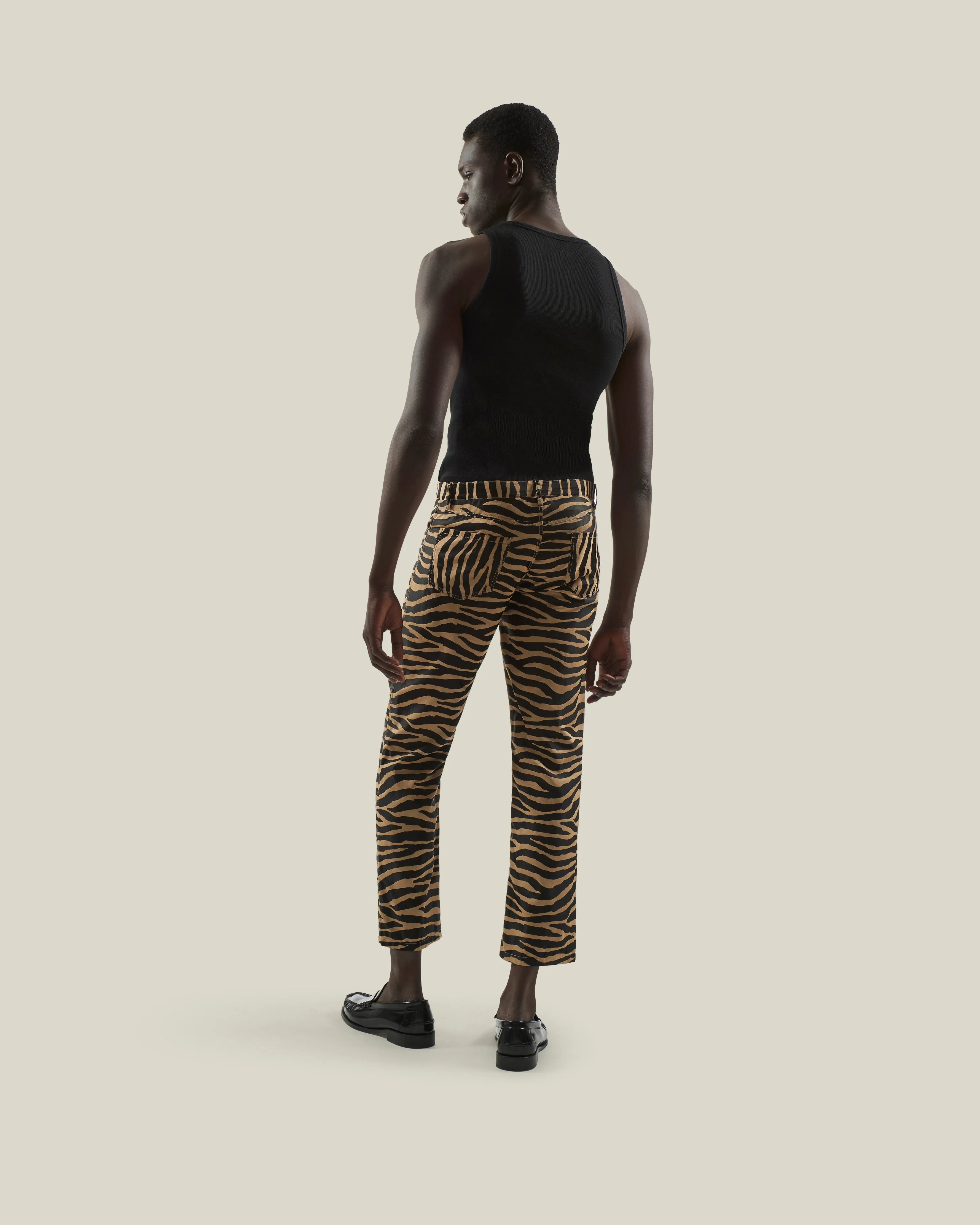 Antonio Pants Sand & Black