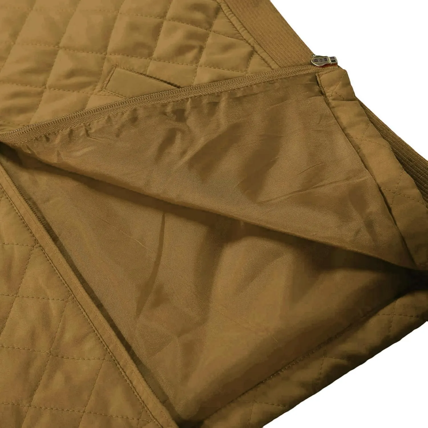 Bienzoe Women Quilted Casual Vest: Lightweight Packable Sleeveless Jacket