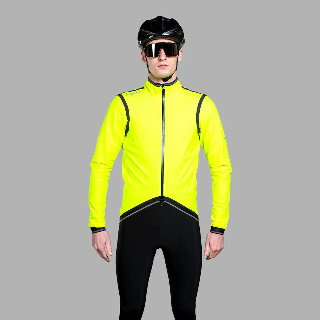 Bioracer Kaaiman Rain Jacket Fluro Yellow