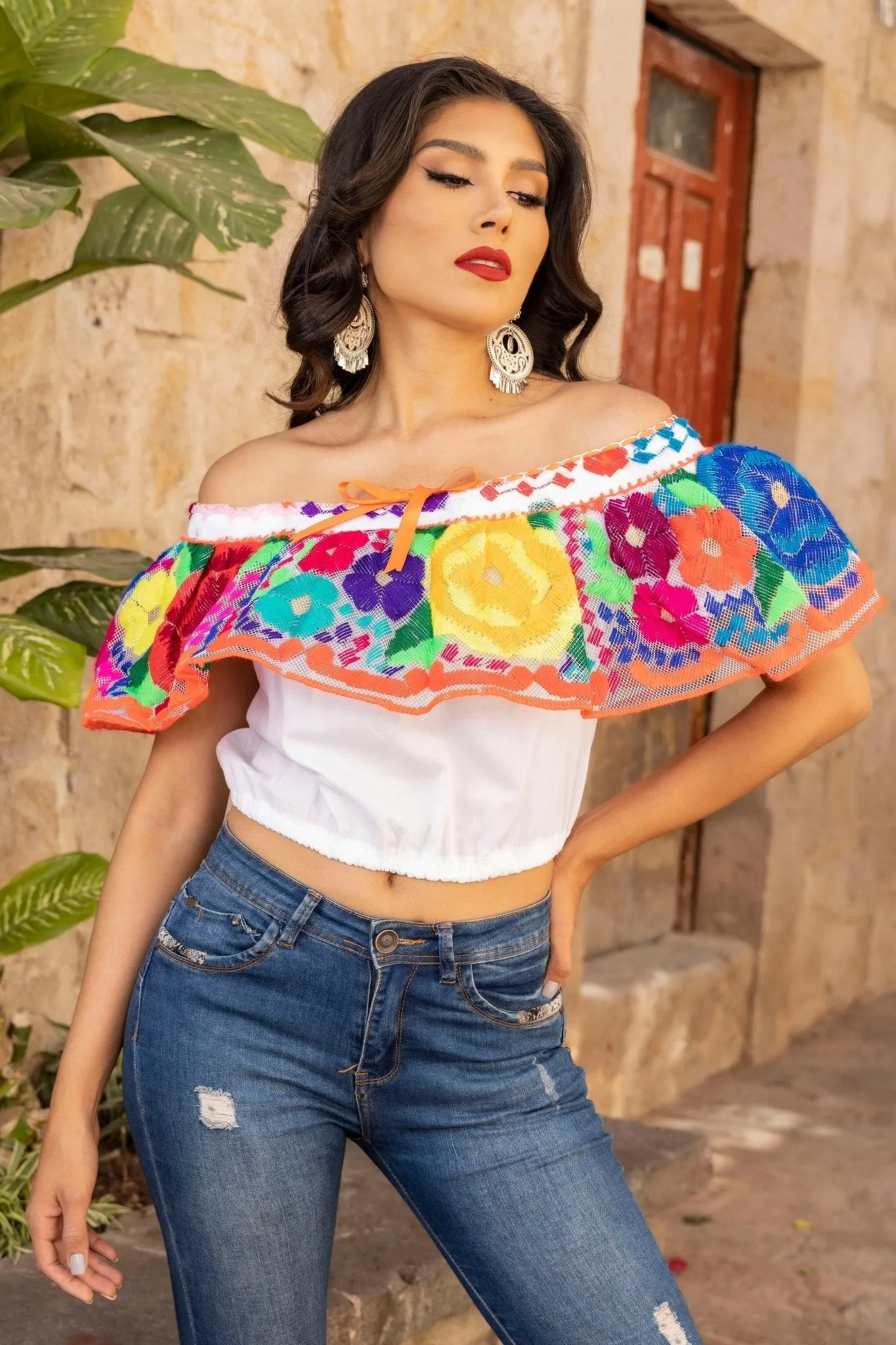Chiapaneco Crop Top