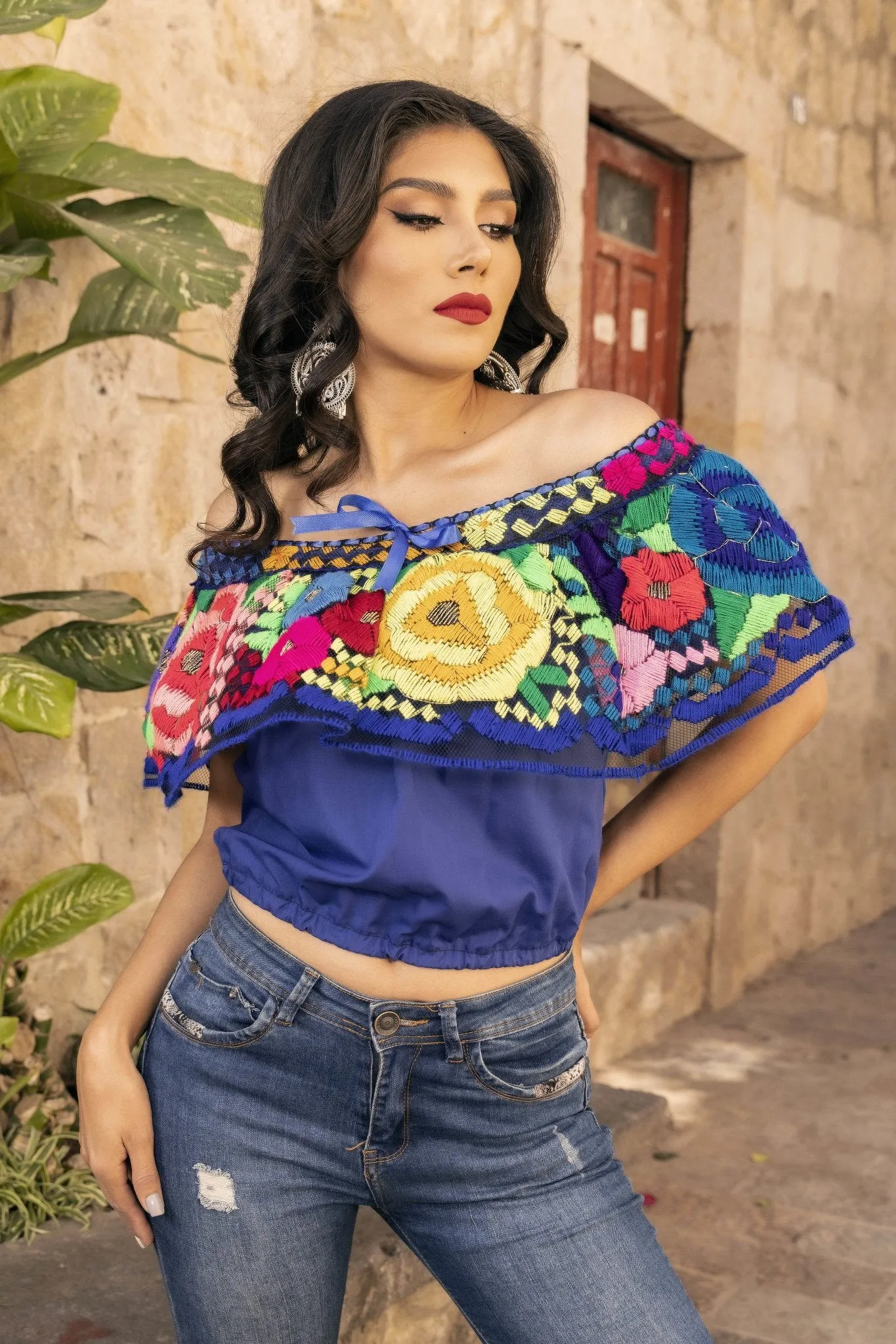 Chiapaneco Crop Top