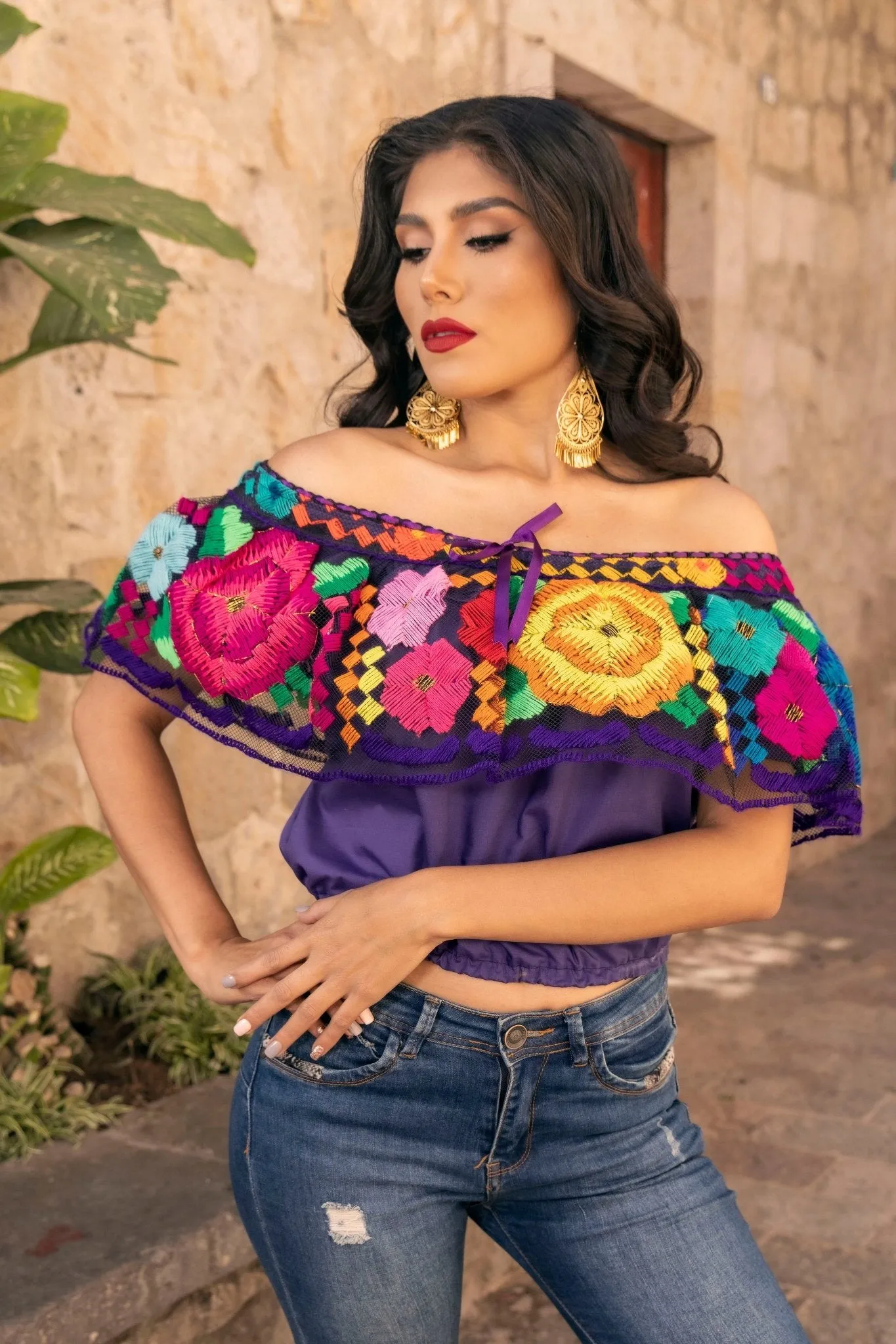 Chiapaneco Crop Top