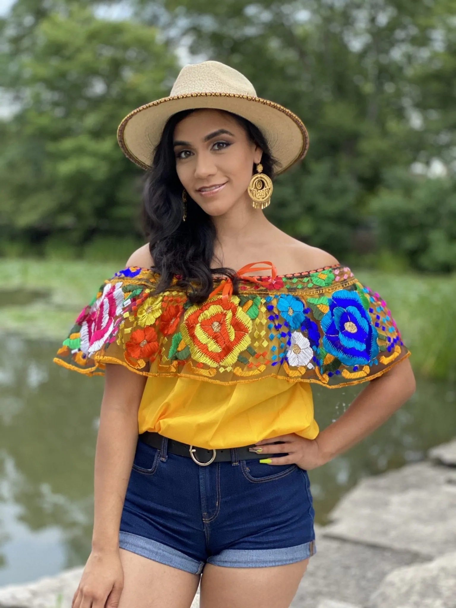 Chiapaneco Crop Top