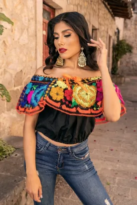 Chiapaneco Crop Top