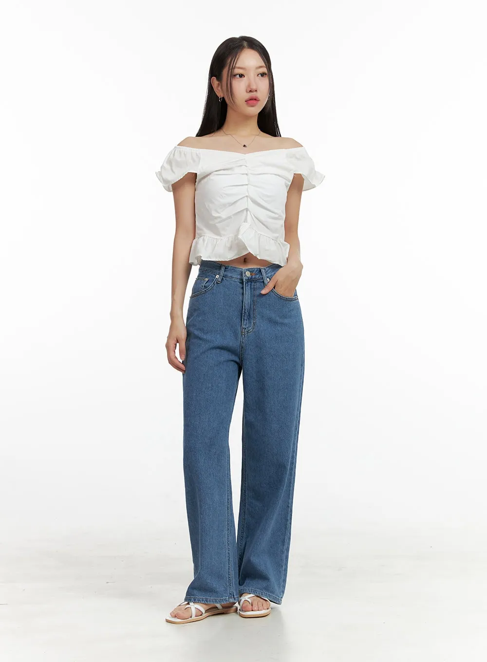 Classic Straight Jeans OU407