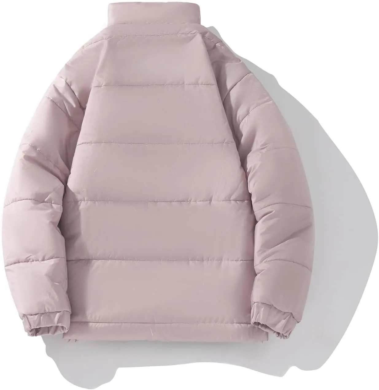 Down Cotton Coat for Men Winter Warm Quilted Jacket Thicken Padded Insulated Jacket Outwear Puffy Couple Winter Coat