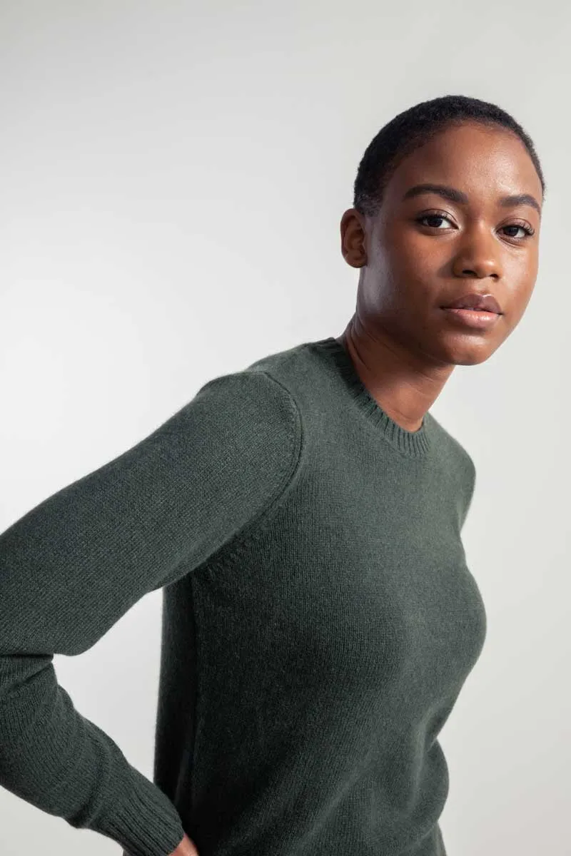 Edda Cashmere Sweater Green