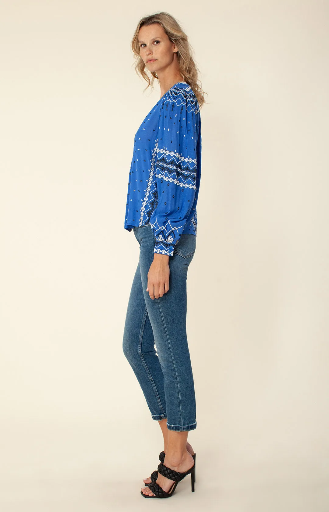 Evelyn Embroidered Top