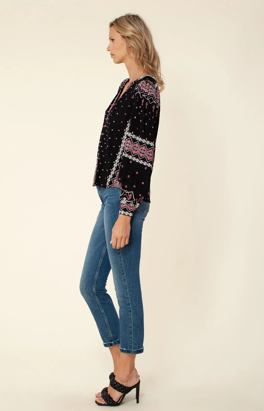 Evelyn Embroidered Top