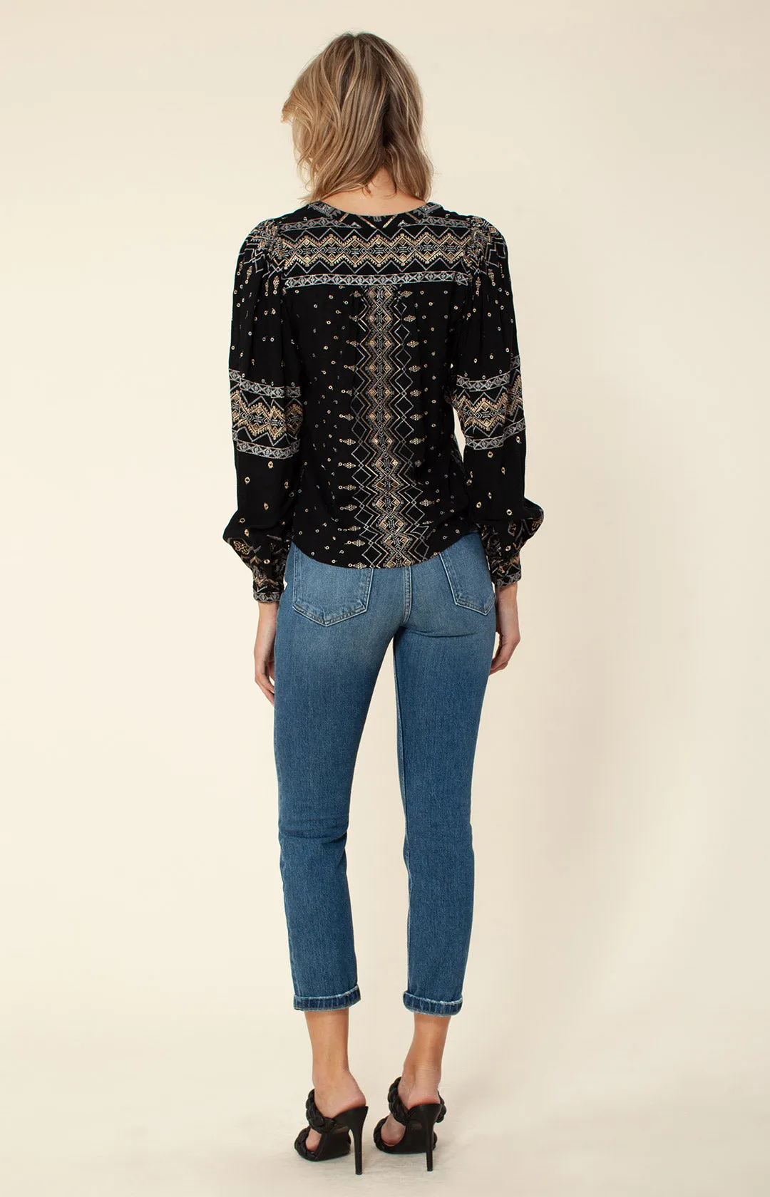 Evelyn Embroidered Top