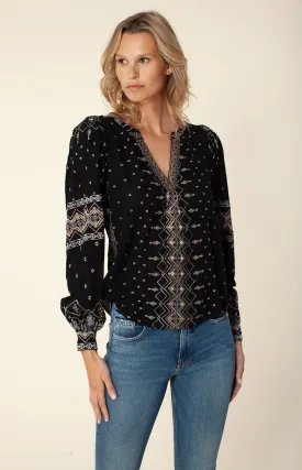 Evelyn Embroidered Top