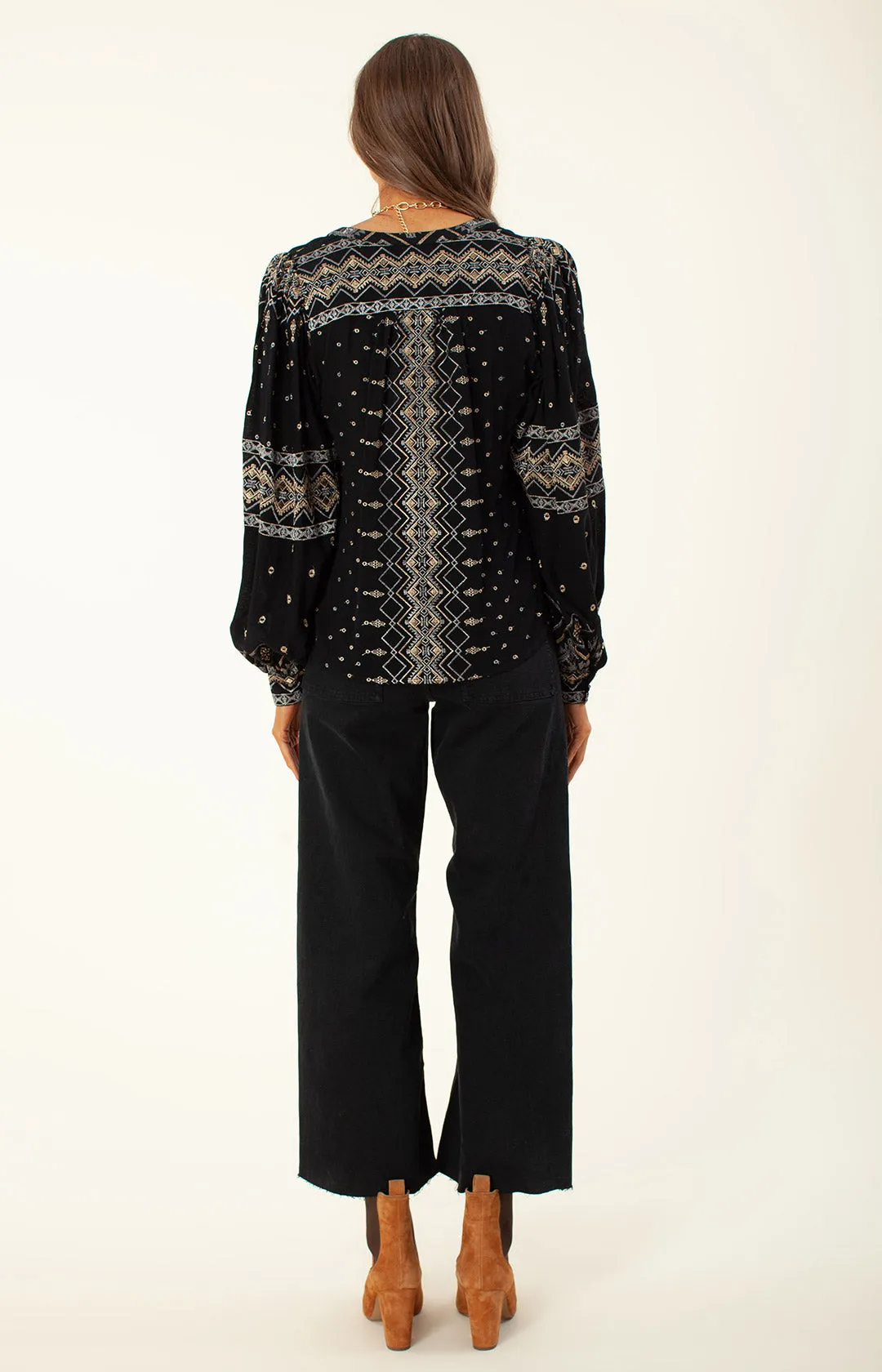 Evelyn Embroidered Top