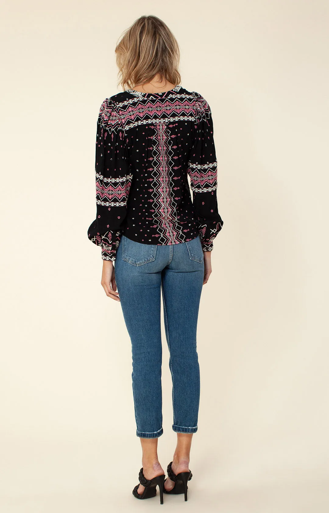 Evelyn Embroidered Top