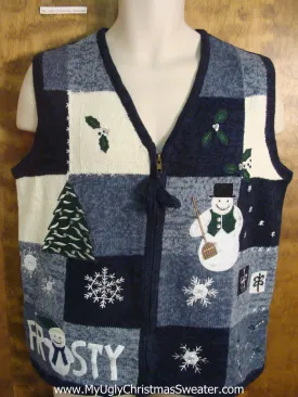 FROSTY The Snowman  Funny Christmas Sweater Vest