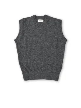 Graves V Neck Vest Rosen Grey