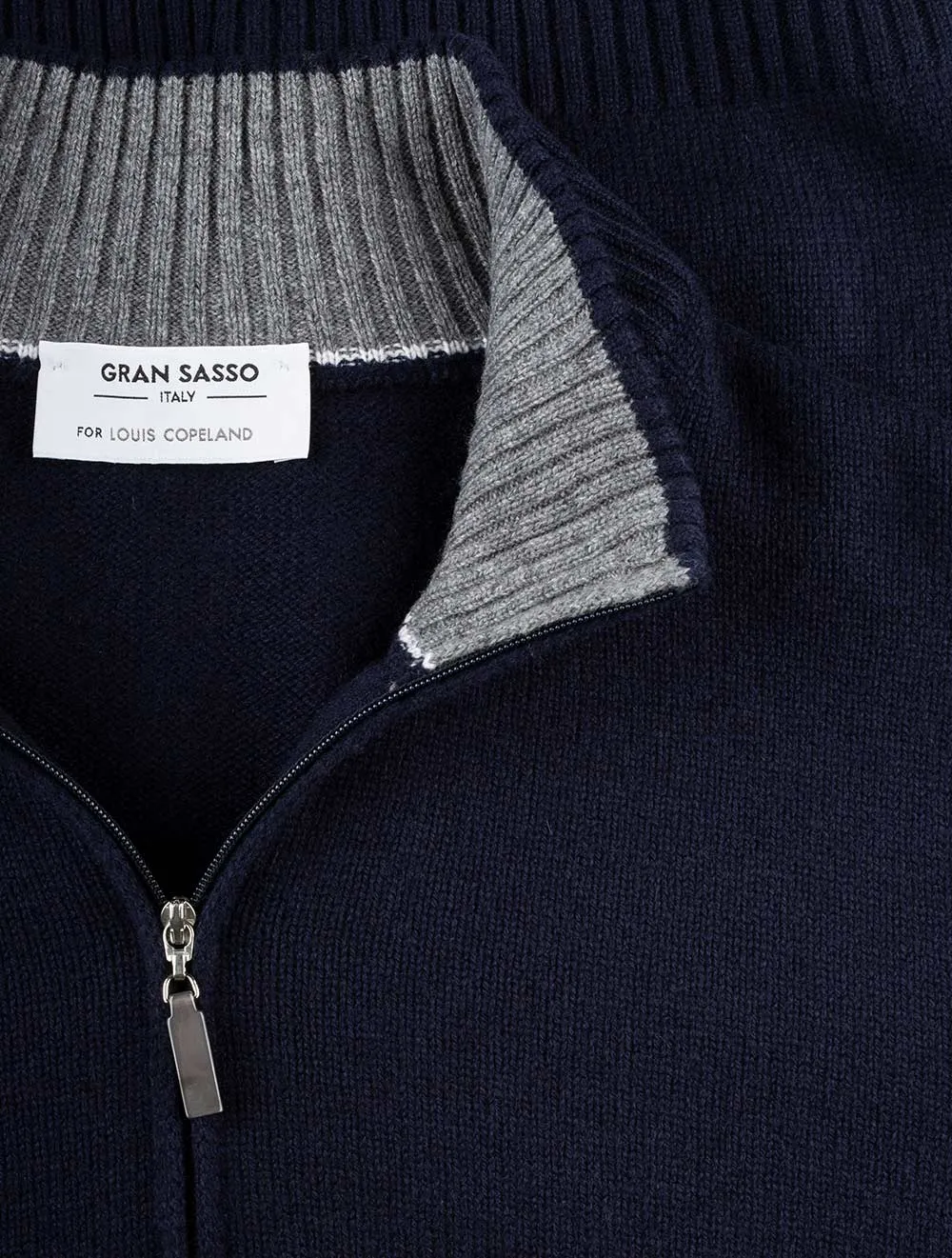 Half-Zip Jumper Navy