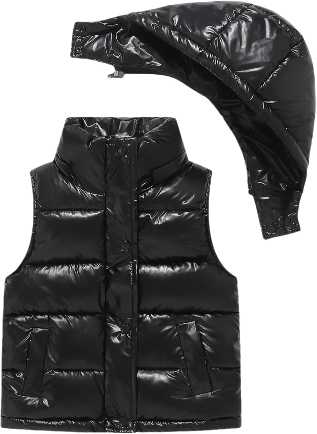 Happy Cherry Boys Girls Down Vest Lightweight Winter Sleeveless Puffer Jacket Water Resistant Wash Free Outerwear Gilet