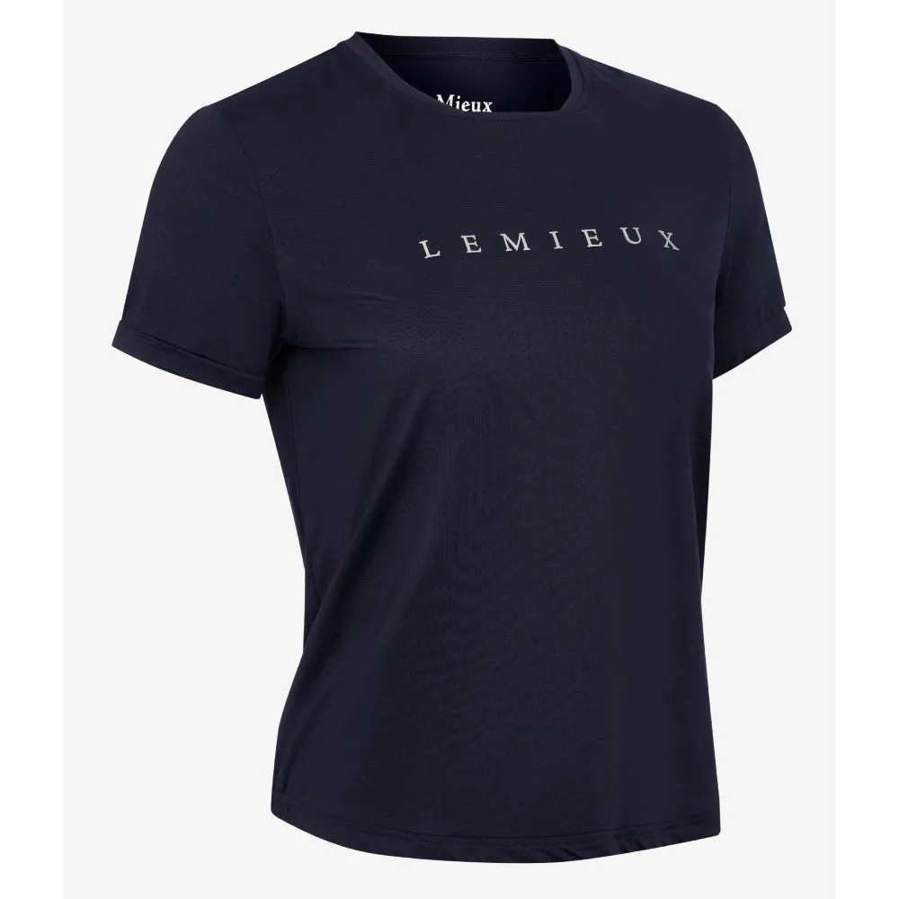 IT03951 LeMieux Women's Sports Short Sleeve T-Shirt - Navy