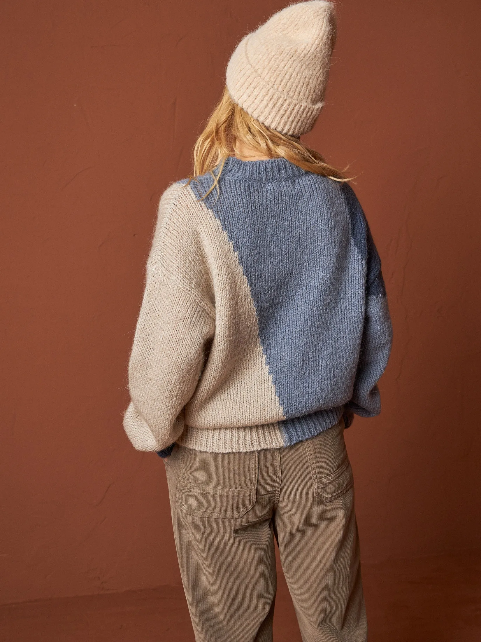 Knitted Sweater Colours Intarsia