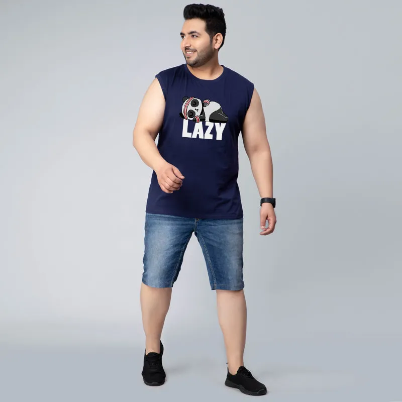 LAZY PANDA GYM SLEEVELESS VEST