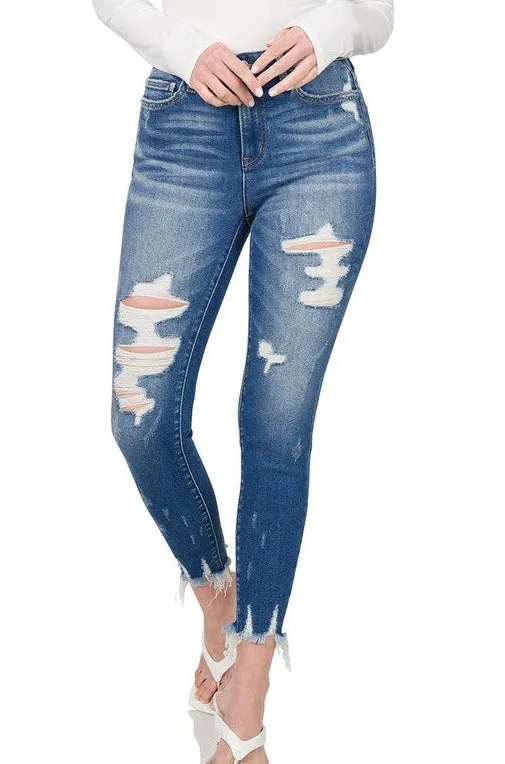 Malia Skinny Jeans (Medium Wash)