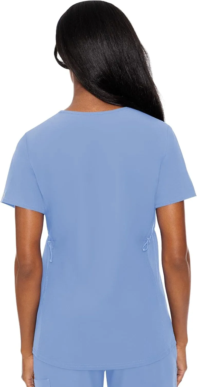 Med Couture Women's Maternity V-Neck Scrub Top