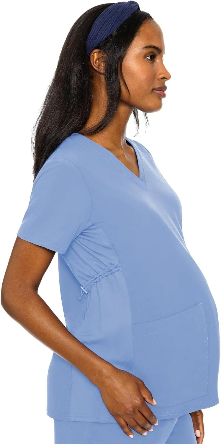 Med Couture Women's Maternity V-Neck Scrub Top