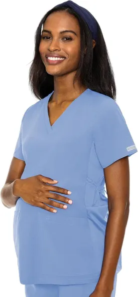 Med Couture Women's Maternity V-Neck Scrub Top