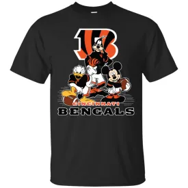 Mickey Mouse Cincinnati Bengals American Football Nfl Sports Shirt