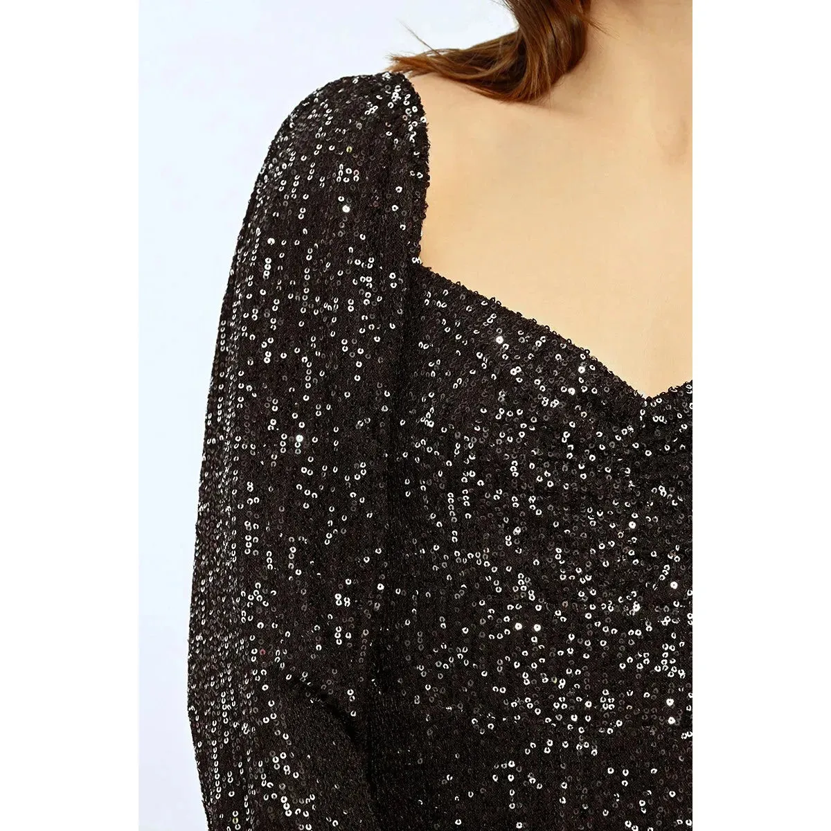 Molly Bracken Short Sequin Dress