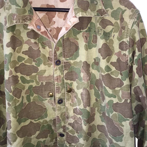 P44 USMC Reversible Frogskin Button Up Jacket