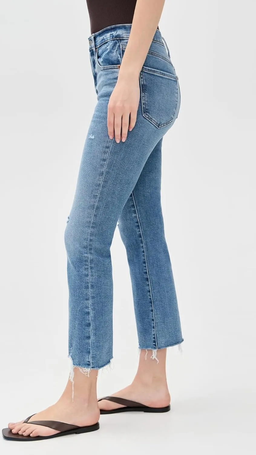 PDA Crop Flare Shy Girl Jeans