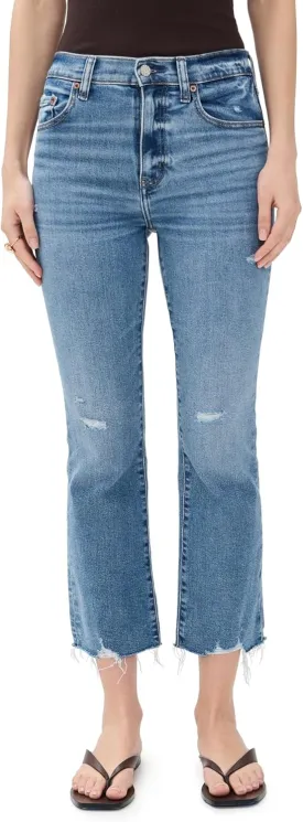 PDA Crop Flare Shy Girl Jeans