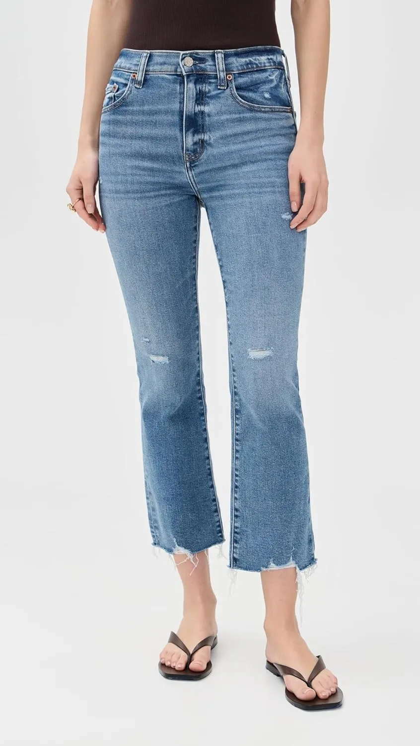 PDA Crop Flare Shy Girl Jeans