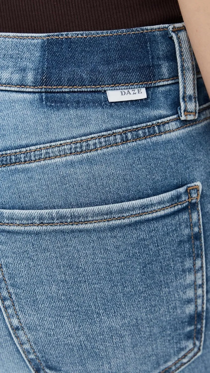 PDA Crop Flare Shy Girl Jeans