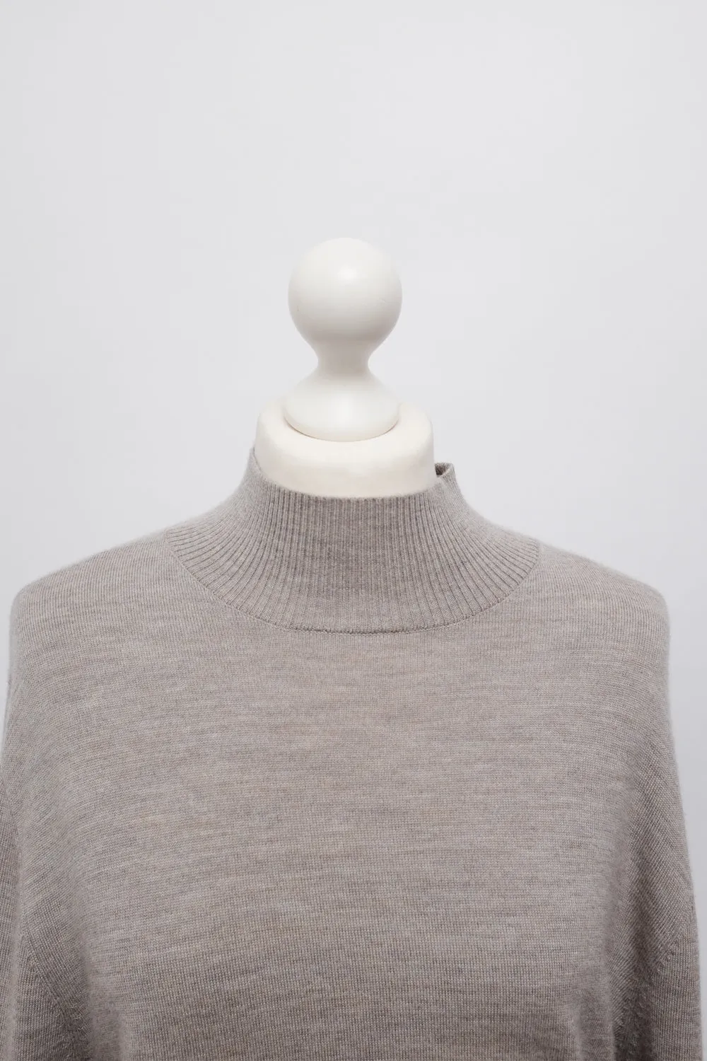 PURE WOOL MOCK NECK DRYKORN SWEATER