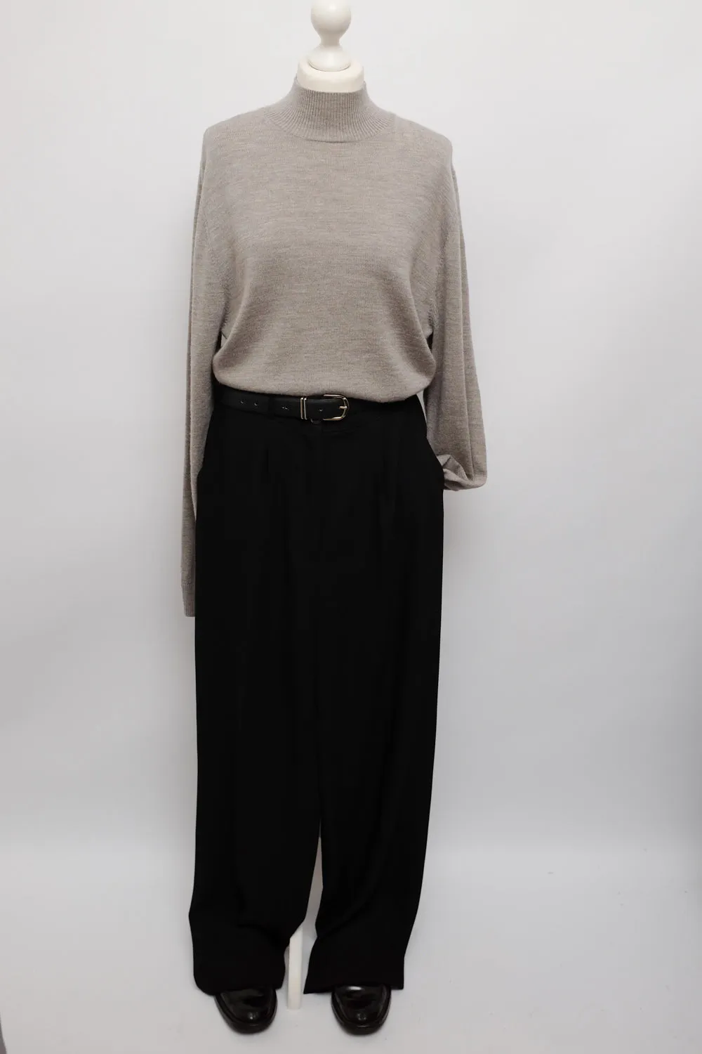 PURE WOOL MOCK NECK DRYKORN SWEATER