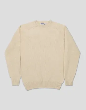 SHAGGY DOG SWEATER CREAM - TRIM FIT