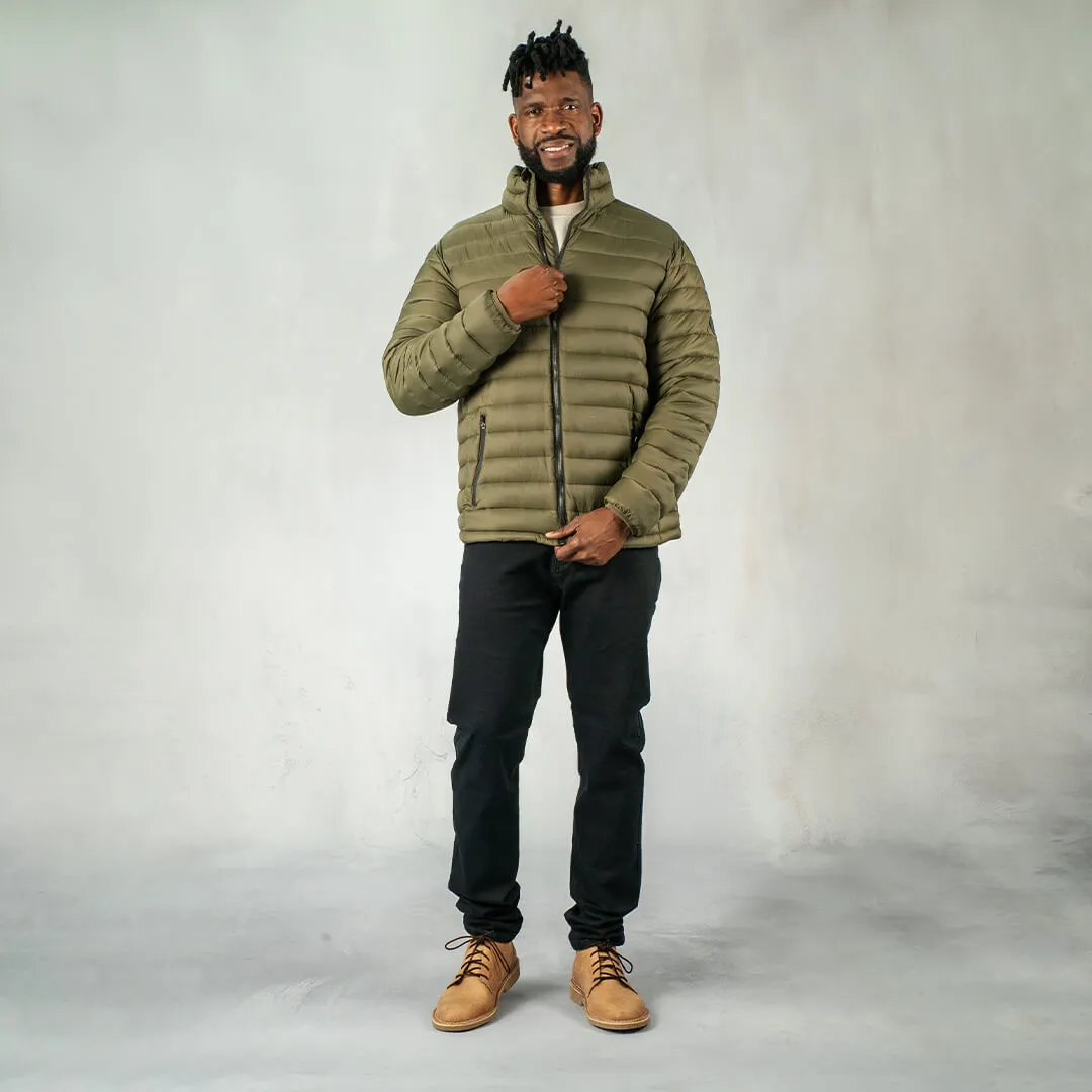 Texco Puffer Jacket Military Green