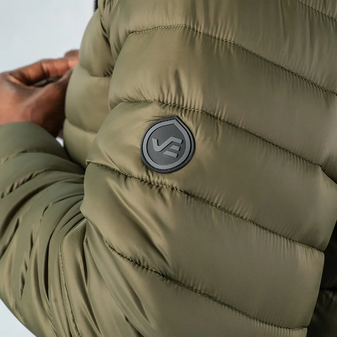 Texco Puffer Jacket Military Green