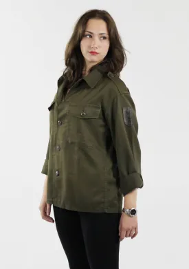 Vintage Austrian Women's Army Shirt