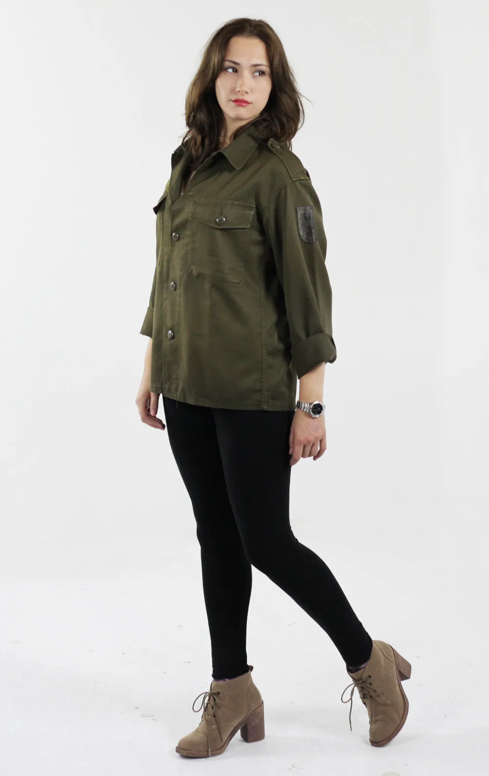 Vintage Austrian Women's Army Shirt