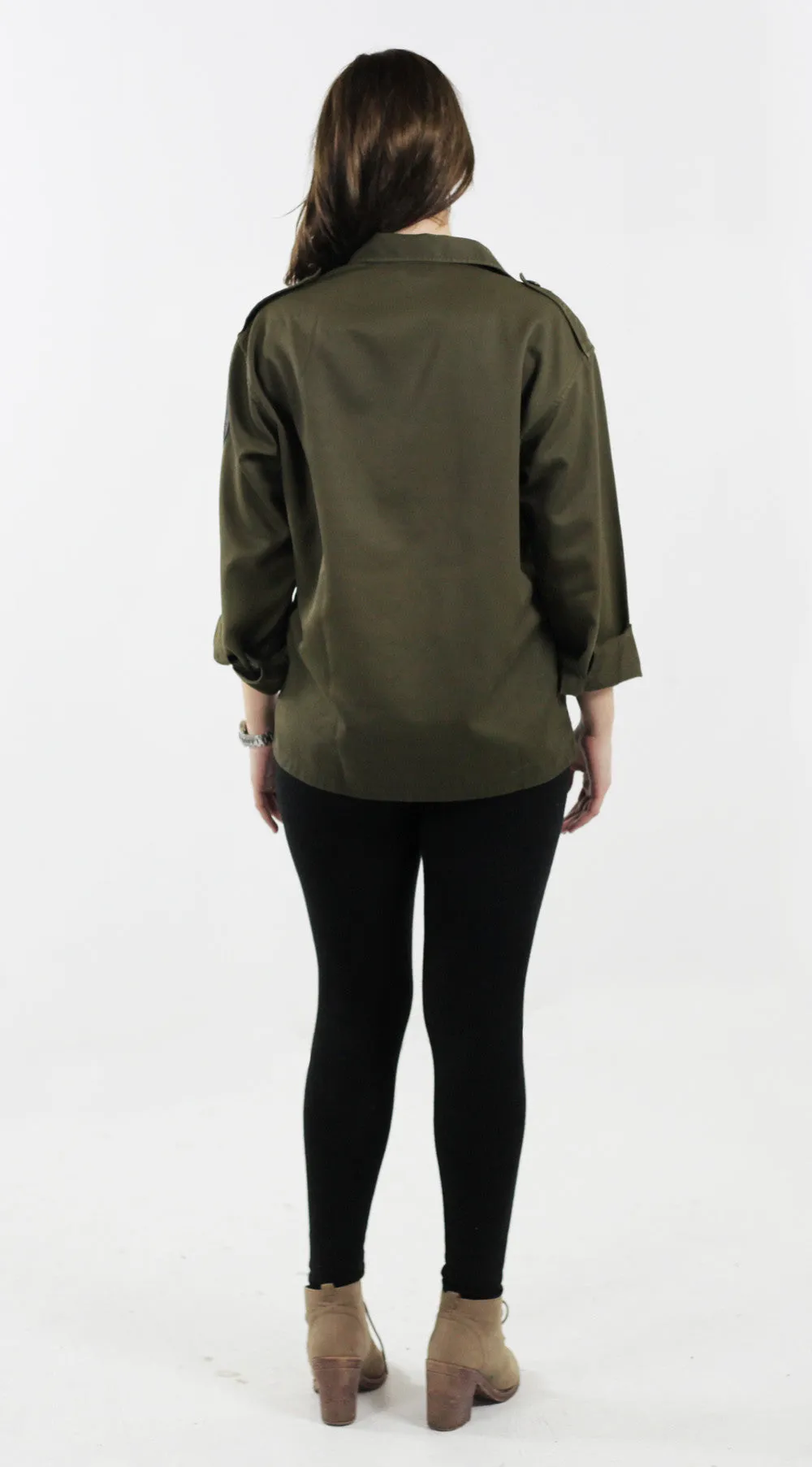 Vintage Austrian Women's Army Shirt