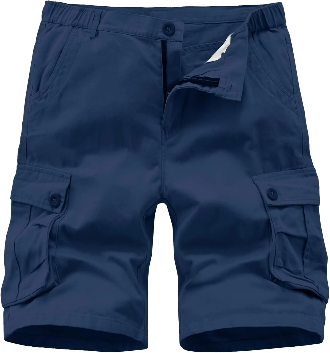 VtuAOL Men's Cargo Shorts for Men Casual Cotton Fishing Hiking Shorts with Multi Pockets