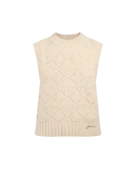 Wool Cotton Bubble Vest