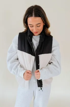 Z SUPPLY ROCKY SHERPA PUFFER VEST